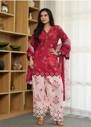 Gulnaar Charm Kurti Set